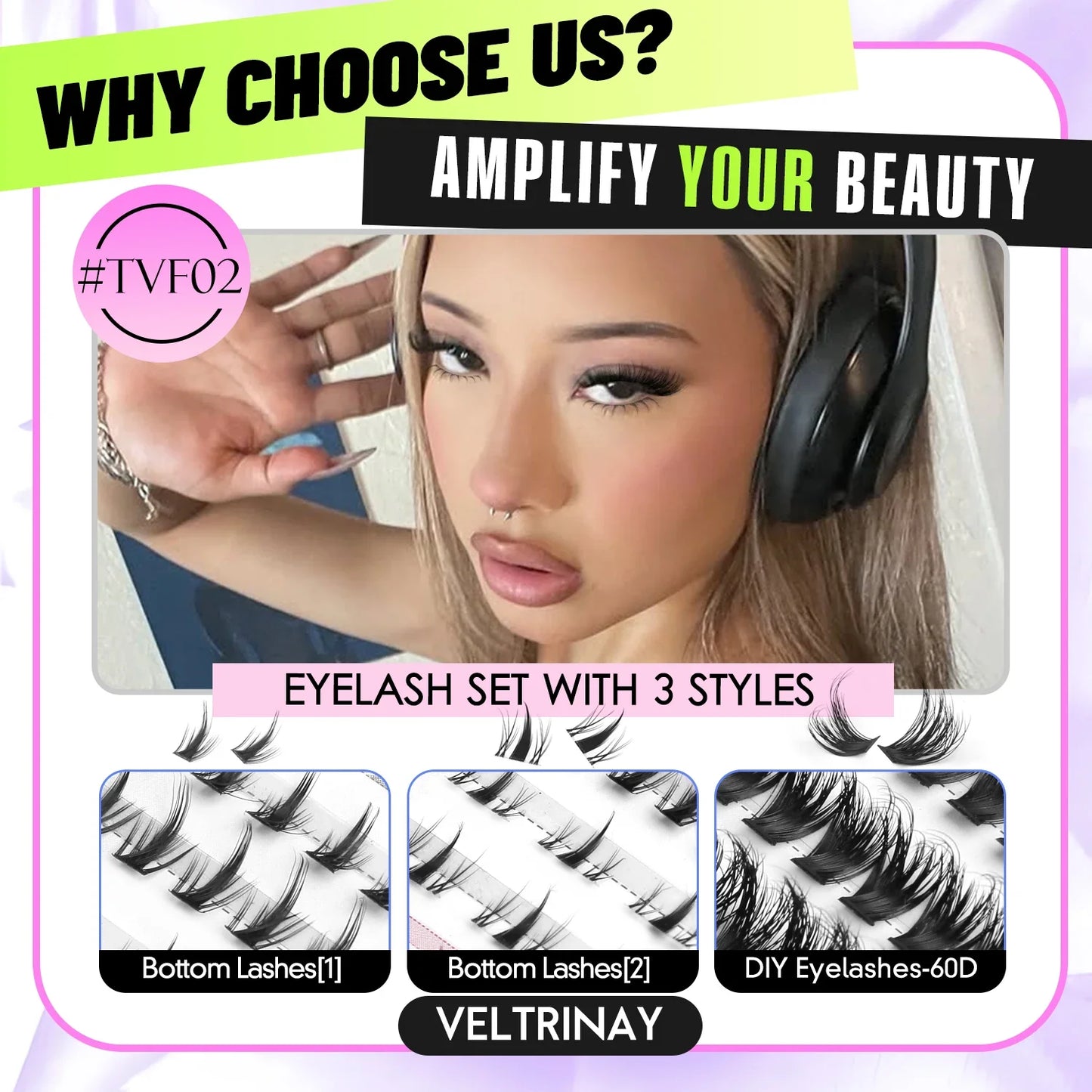 Fluffy Lash Clusters Kit